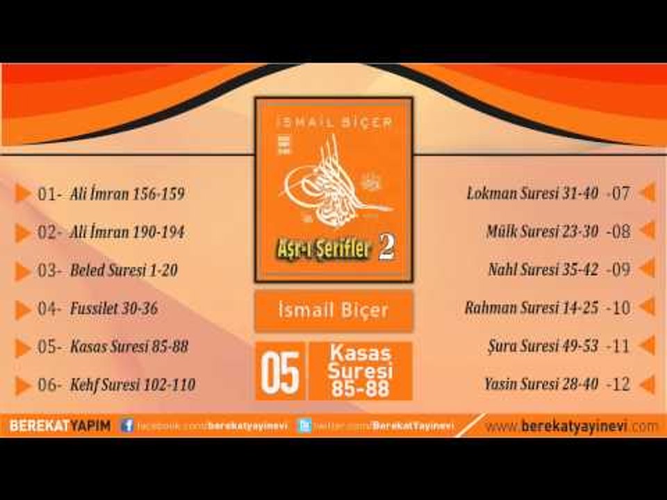 İsmail Biçer - Kasas Suresi 85-88