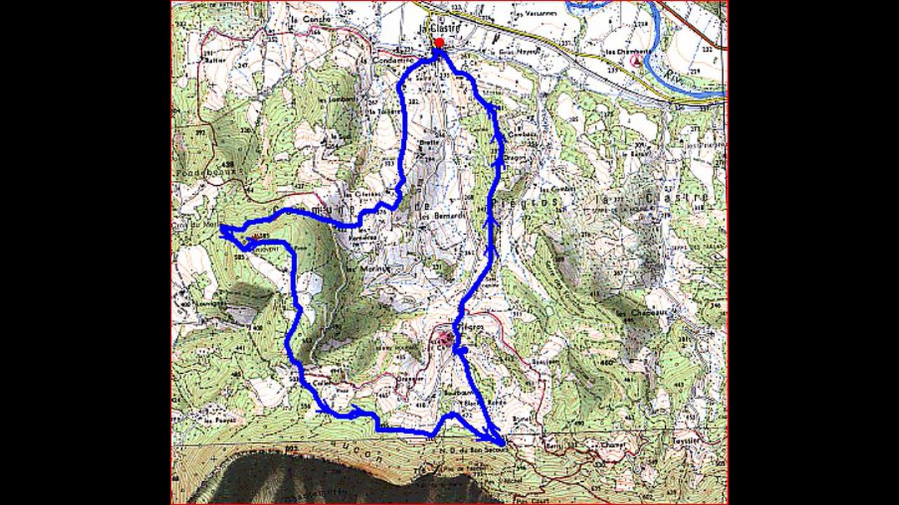 Balade au tour de Piégros La caste Diois 26