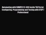 [PDF] Automating with SIMATIC S7-300 inside TIA Portal: Configuring Programming and Testing
