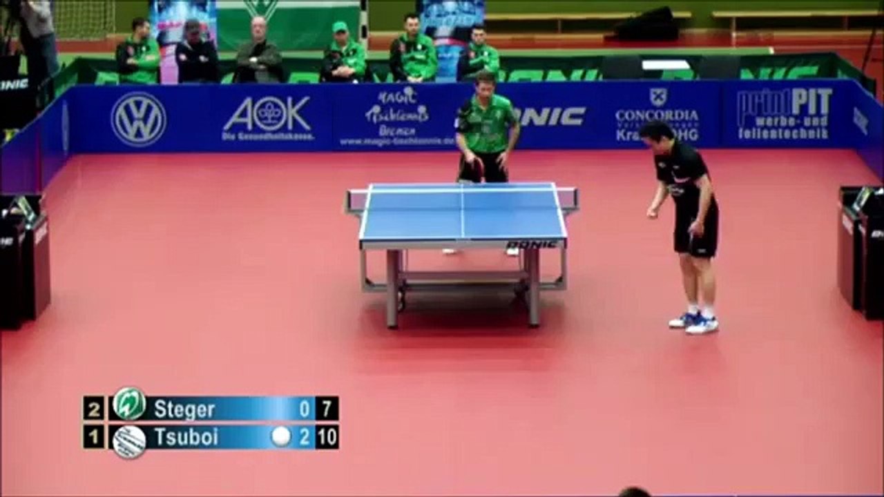 Bundesliga: Ponto da Vitória de Gustavo Tsuboi vs Bastian Steger