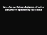 PDF Object-Oriented Software Engineering: Practical Software Development Using UML and Java