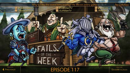 Dota 2 Fails of the Week - Ep. 117
