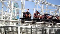 Steeplechase Cavalry Coaster off-ride HD Scream Zone at Coney Island