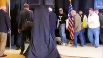 Bernie Sanders runs to aid man who fainted at campaign event