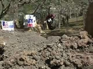 Backflip en dirt bike