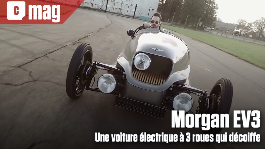 Morgan EV3 : une voiture électrique à 3 roues...