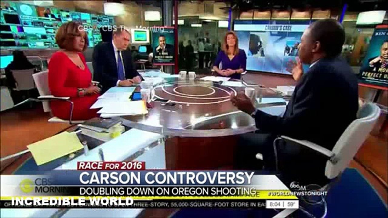 Ben Carson Controversial GUN CONTROL Comment!!!