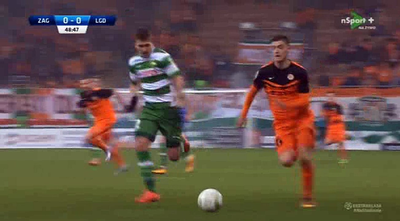 Filip Starzynski  Goal - Zaglebie 1 - 0	 Lechia Gdansk - 01-03-2016