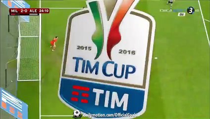 Locatelli Goal (2_0) - AC Milan 1-0 Alessandria 01.03.2016 HD