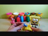 SpongeBob SquarePants Eggs Kinder Surprise Nickelodeon Full Episodes Play Doh Cars 2 Toy