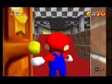 Gameshark code: Mario goes beyond the mirror in the castle!