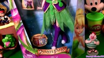 Play Doh Tinker Bell Pirate Fairy With Jake and Neverland Pirates Disneyplaydough by Disneycollector