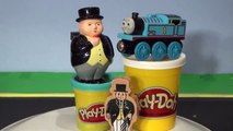 Thomas and Friends, we use Play Doh to build Sir Topham Hatt , the Fat Controller.