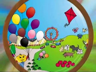 Learn Basic English Colors 1 - pumkin.com kids English vocabulary cartoon