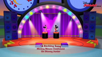 Mickey Mouse Clubhouse Song: A Rocking Song Disney Junior Official