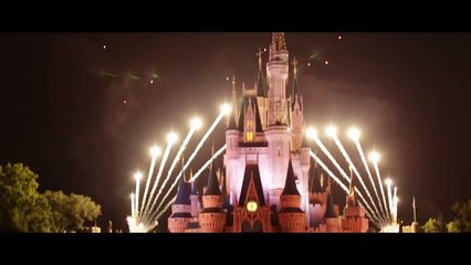 Wishes Nighttime Spectacular in Slow-Motion
