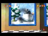 Mario kills the Mother penguin in Super Mario 64