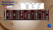 I Look To You - Whitney Houston Guitar Backing Track with scale and chords