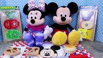 MICKEY MOUSE Clubhouse Disney Melissa & Doug Wooden Sandwich Making Set Minnie Mouse Picnic