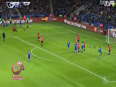 اهداف مباراة ( ليستر سيتي 2-2 وست بروميتش ألبيون ) الدورى الانجليزي