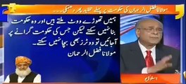 Najam Sethi explains the actual reason Maulana Fazal ur Rehman is giving statements every day