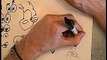 How to Draw Cartoon Characters : How to Draw the Head on a Cartoon Character