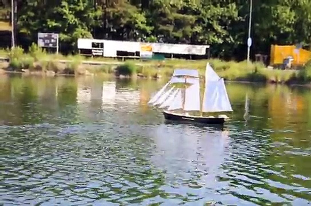 Topsail schooner, 1/22 scale, Mary Ashburner Maiden voyage.