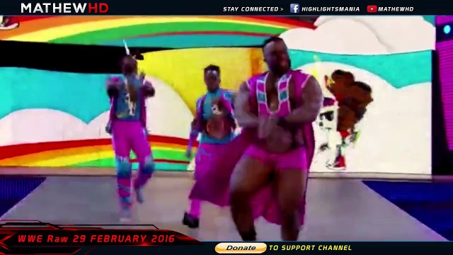 WWE Raw 29 February 2016 Highlights - wwe monday night raw 2 29 16 highlights