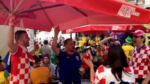 Navijanje u Sao Paulu uoci Brazil - Hrvatska
