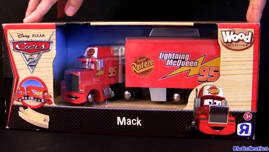 Wooden Mack Hauler Truck Cars 2 Wood Collection ToysRus Disney Pixar