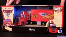 Wooden Mack Hauler Truck Cars 2 Wood Collection ToysRus Disney Pixar Diecast toys Review
