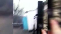 Бойцы АТО ведут обстрел ДНР - Ukrainian fighters firing at the militias
