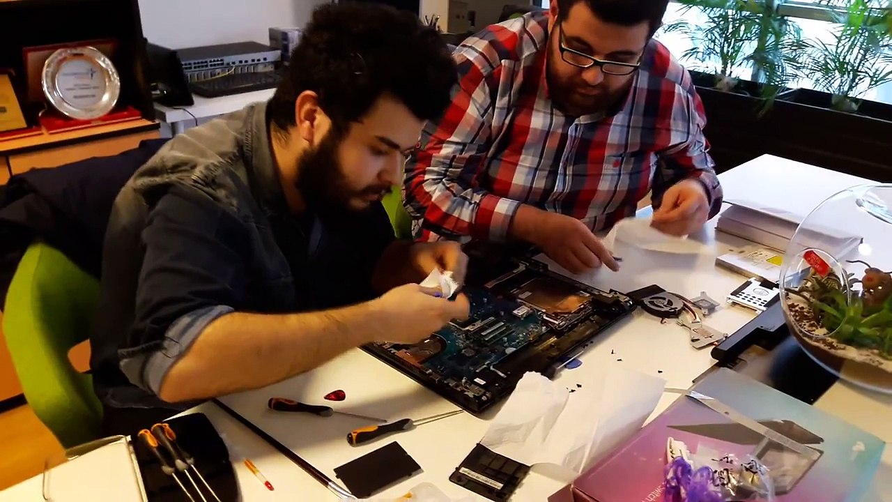 Ofisimizde Dizüstü Temizledik