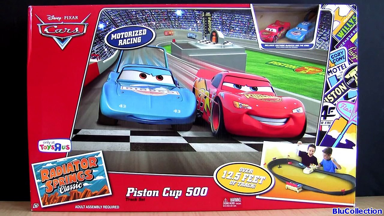 Cars Piston Cup 500 Ultimate Race Track DisneyPixarCars Stunts & Crashes RadiatorSpringsClassic