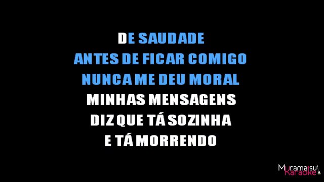 Lucas Lucco - Pac Man (Karaoke Version)