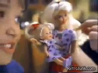 Shopping Fun Barbie and Kelly Ad 1 (1996)
