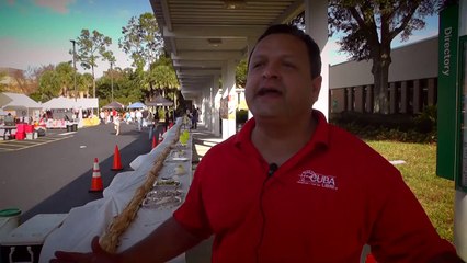 EL SANDWICH CUBANO MAS GRANDE. QUE SE HA HECHO EN LA FLORIDA