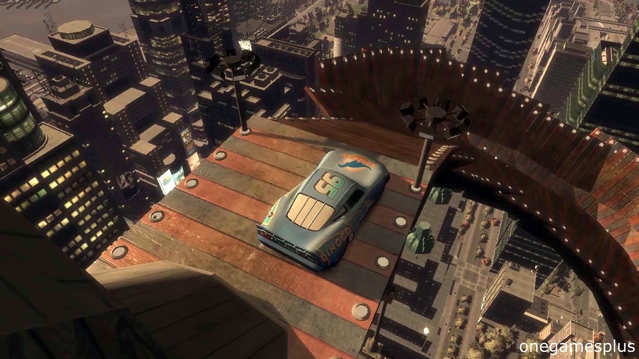 Zirconium Tobogan Dinoco McQueen Disney pixar cars by onegamesplus