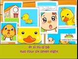 Chinese childrens song Counting Ducks儿歌 数鸭子 Shu Yazi_动画animation
