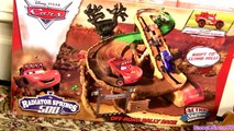 NEW Play Doh Cars Toons Radiator Springs 500 1/2 Off-Road Rally Race Track set Lightning McQueen