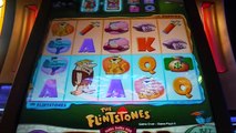 The Flintstones NEW SLOT MACHINE Bonus & Live Play!