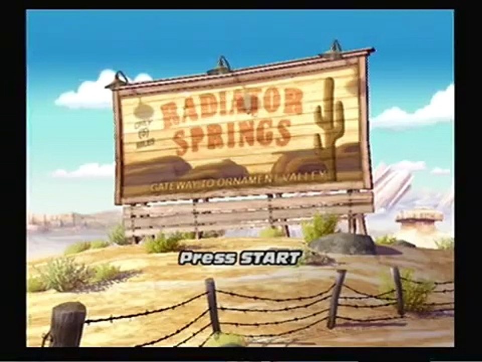 Cars (GameCube) 100% Walkthrough - Part 1