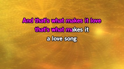 Karaoke Love Song - Miranda Lambert *