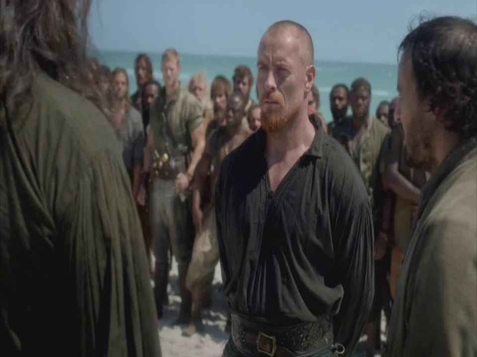 Black Sails Flint vs Blackbeard