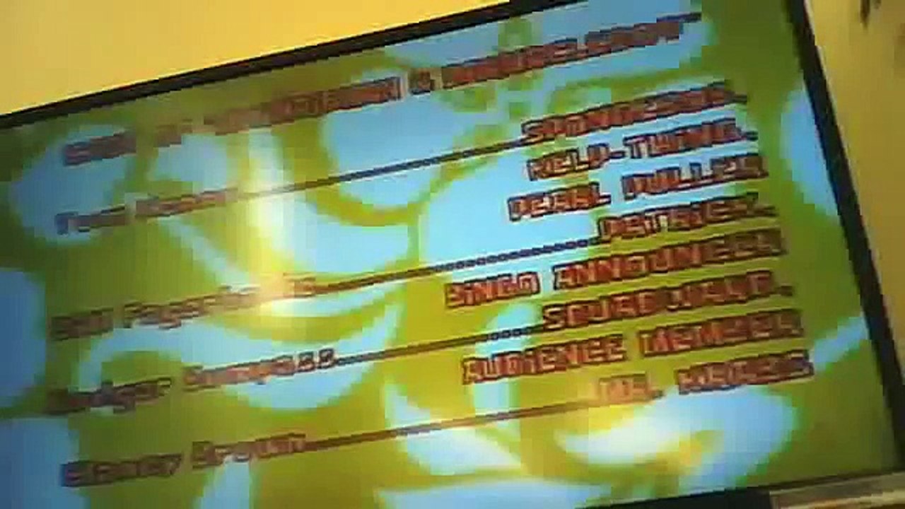 Spongebob Squarepants End Credits 2005