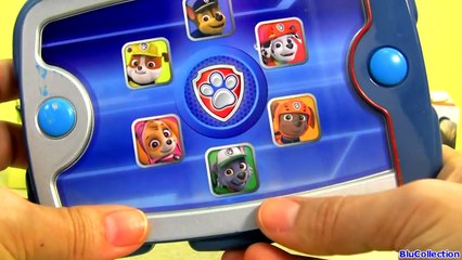 Télécharger la video: Paw Patrol Ryders Puppy Pad with Chase, Marshall, Skyle, Rocky, Zuma, Rubble Nickelodeon toys