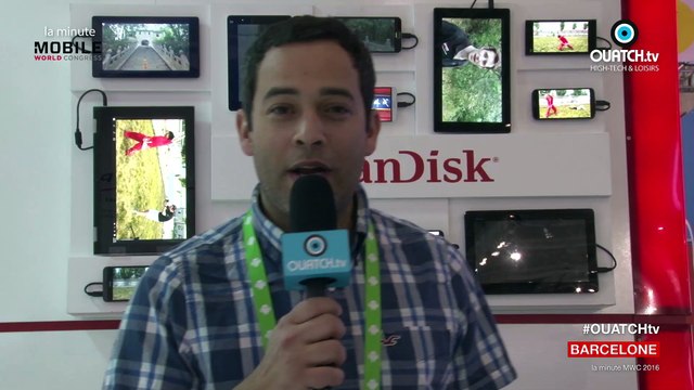 la minute MWC S03E20 : SanDisk UHS-II : des cartes SDXC trois fois plus rapides en lecture