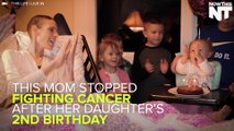 Mom Decides To End Cancer Treatment After Daughter's 2nd Birthday