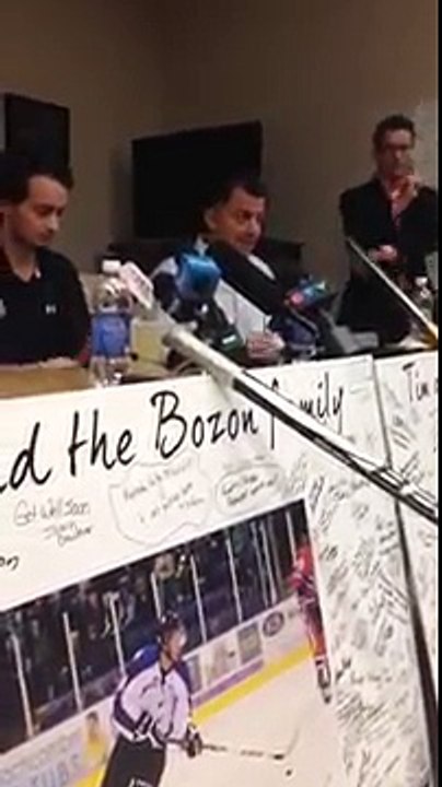 Tim Bozon released from hospital