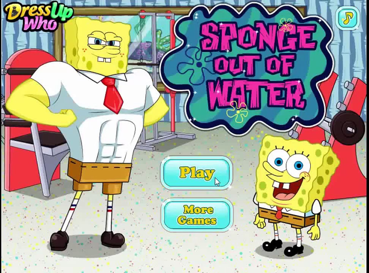 ⁣SpongeBob out od water online games - spongebob cartoon games for kids | full episode